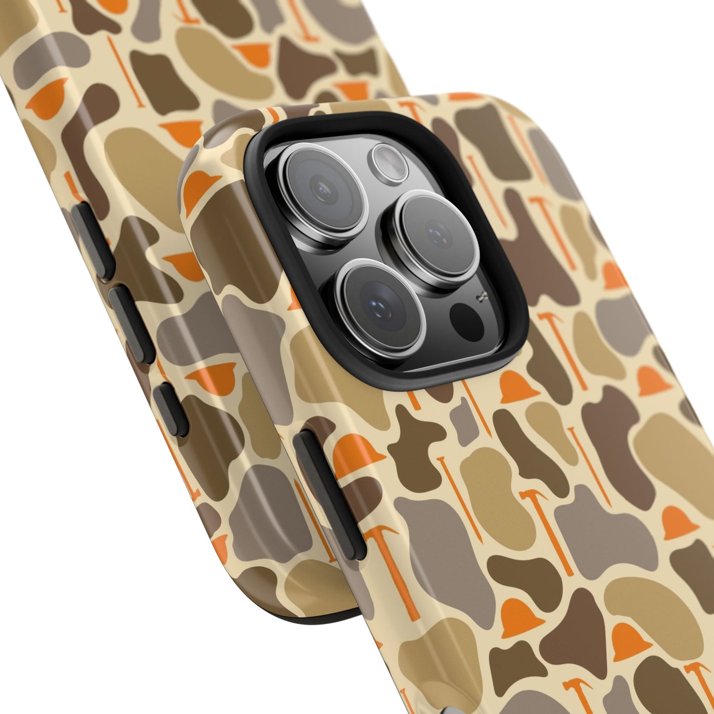 Construction Camo Tough Phone Cases