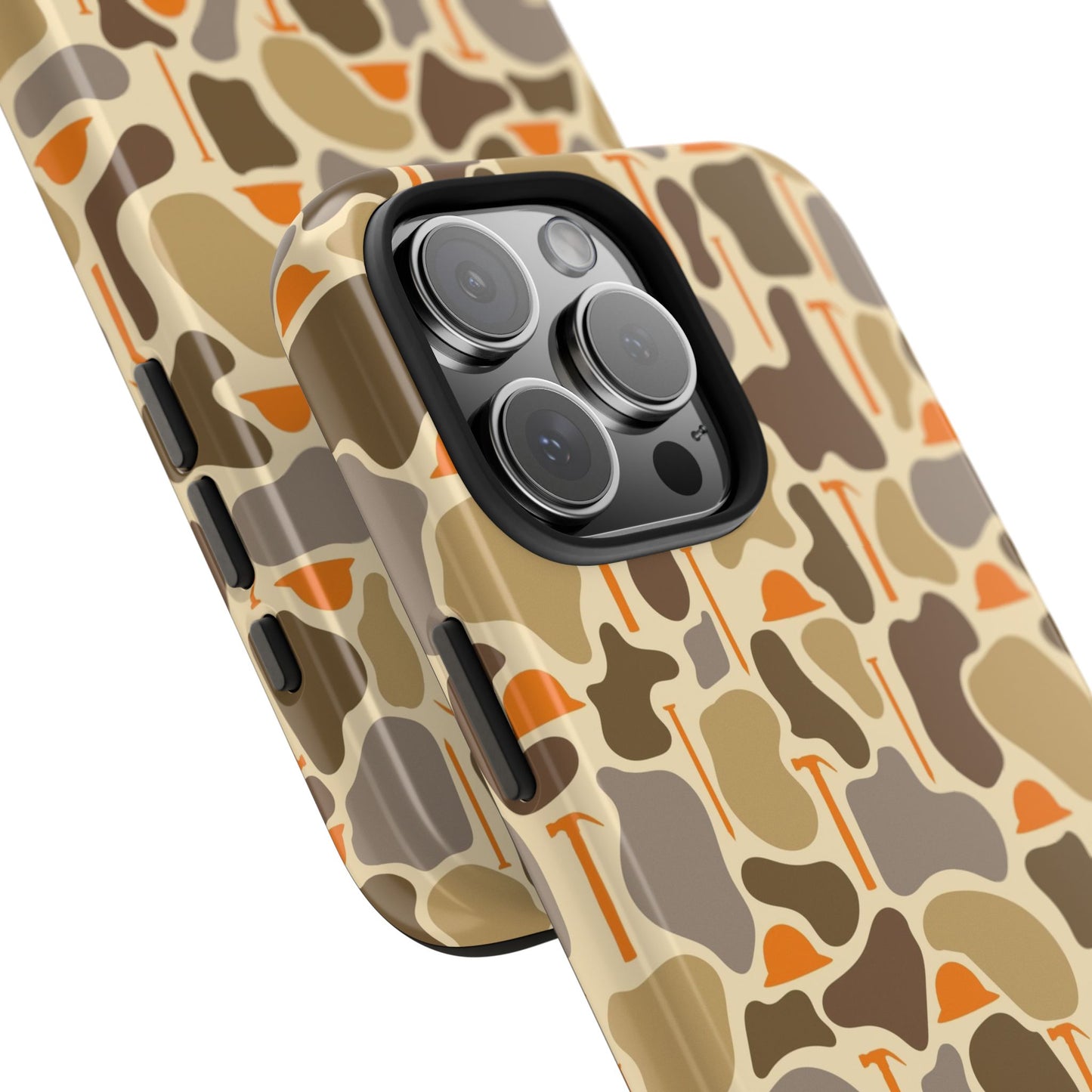 Construction Camo Tough Phone Cases