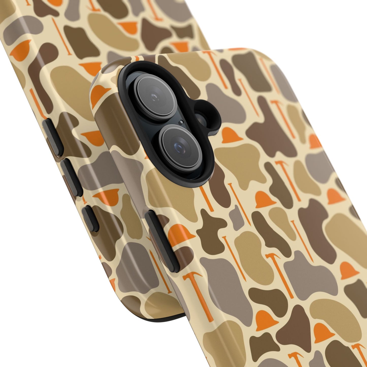 Construction Camo Tough Phone Cases
