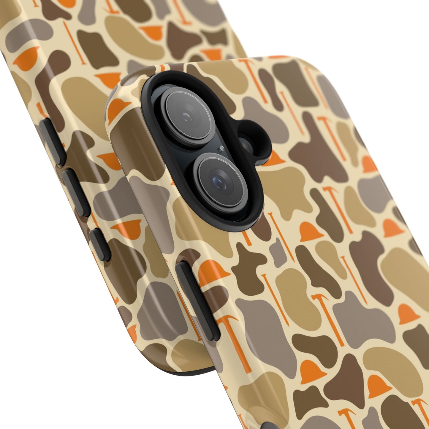 Construction Camo Tough Phone Cases
