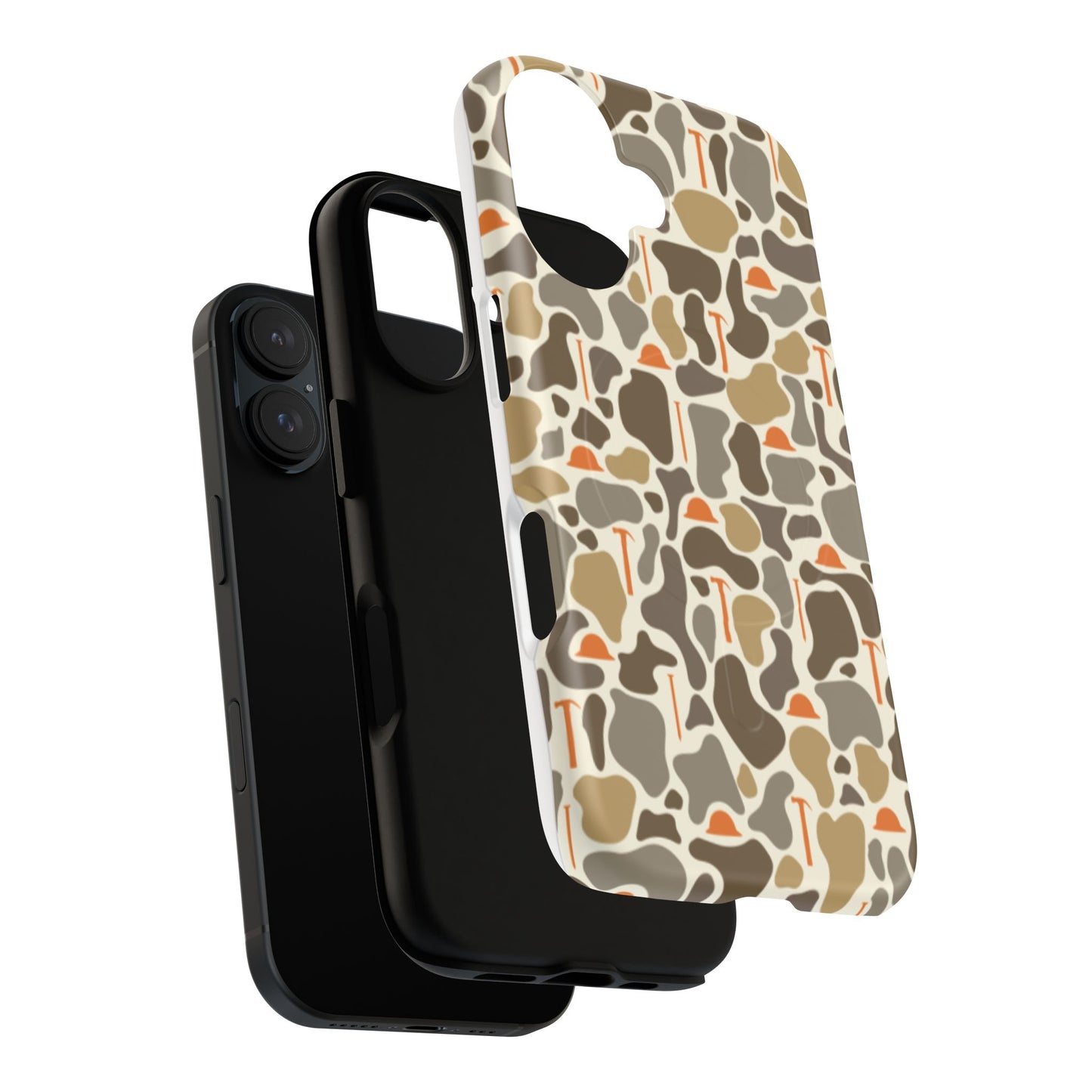 Construction Camo Tough Magnetic Cases