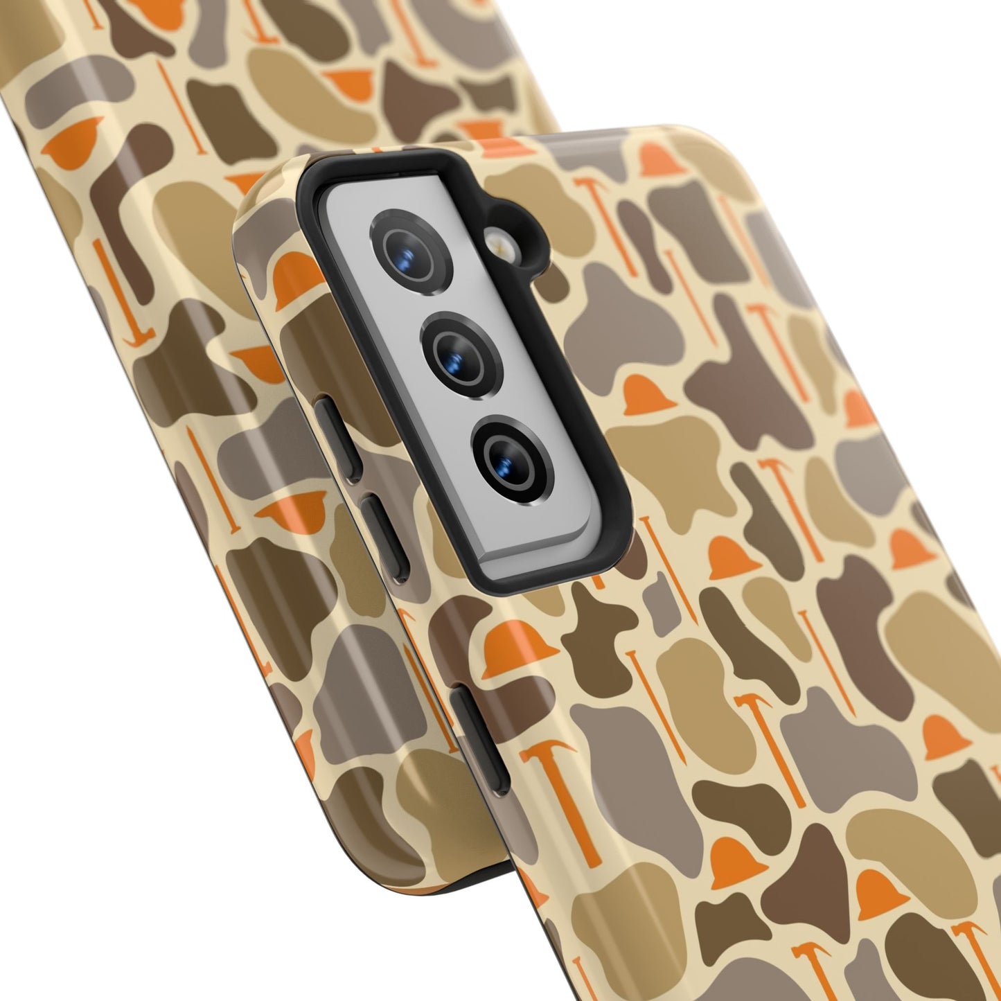 Construction Camo Tough Phone Cases