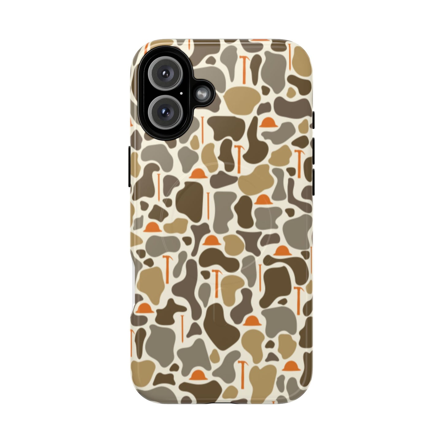 Construction Camo Tough Magnetic Cases