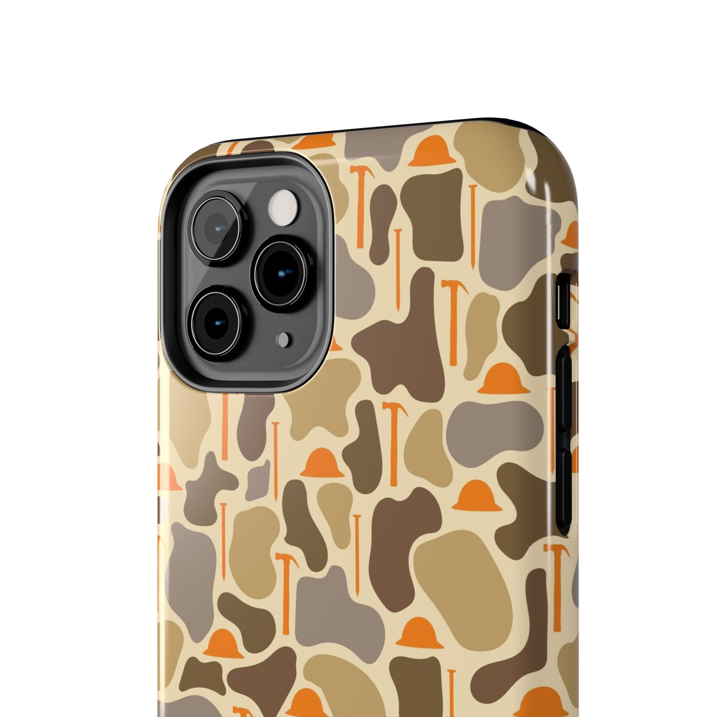 Construction Camo Tough Phone Cases