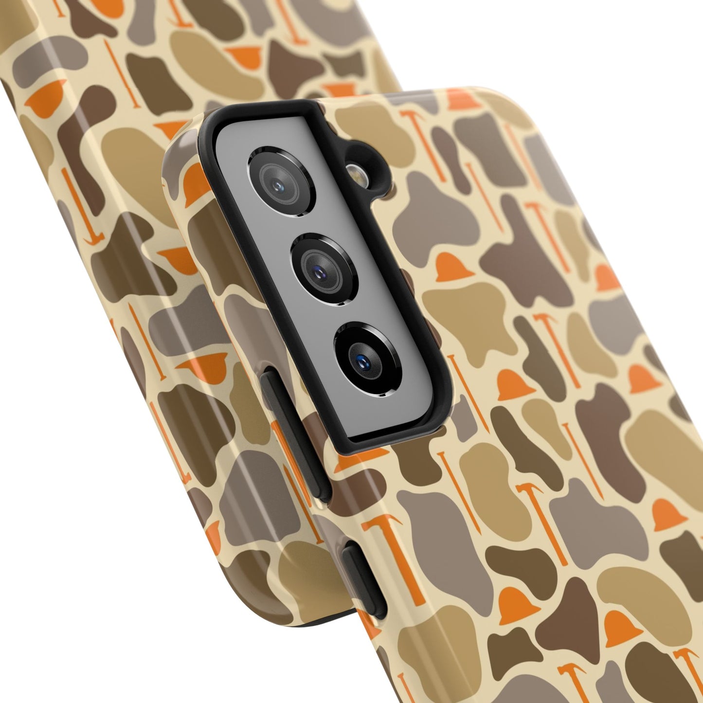 Construction Camo Tough Phone Cases