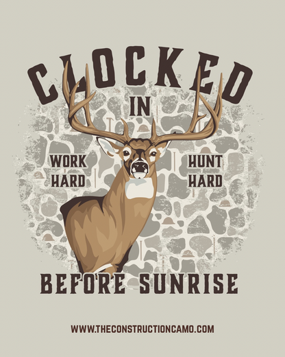 Clocked in Before Sunrise T-Shirt - Bulk Order Request