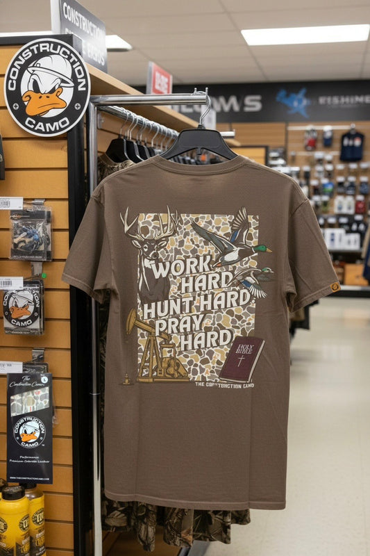 Work Hard, Hunt Hard, Pray Hard T-Shirt