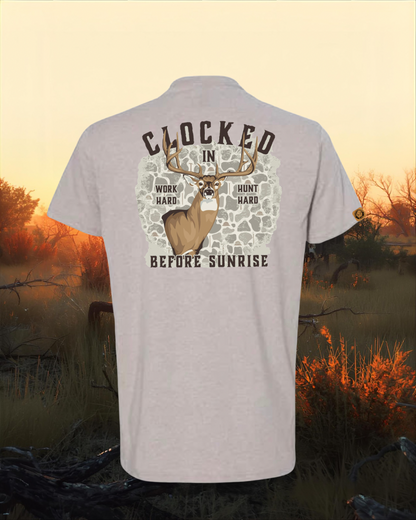 Clocked in Before Sunrise T-Shirt - Bulk Order Request