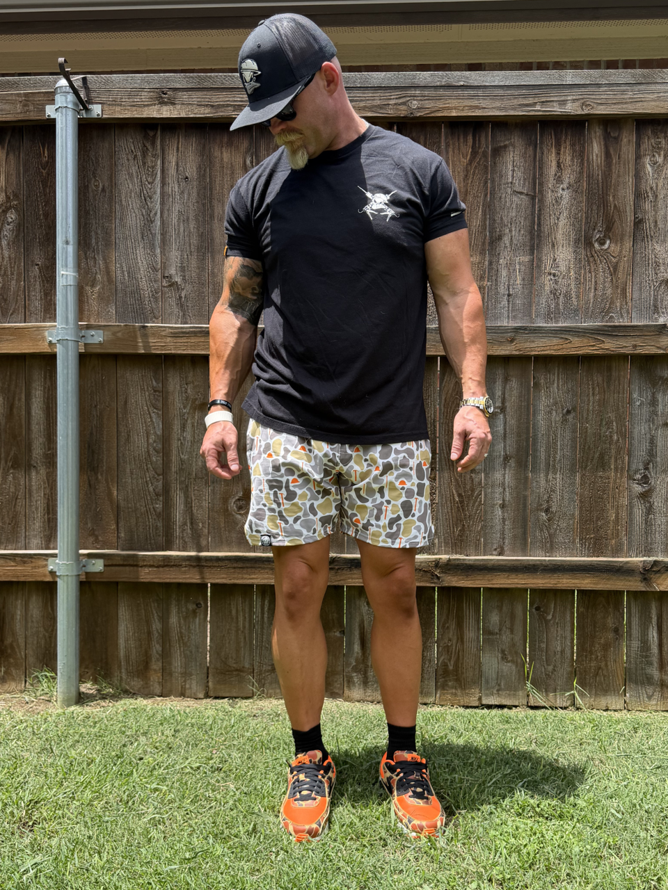 The Construction Camo Athletic Short