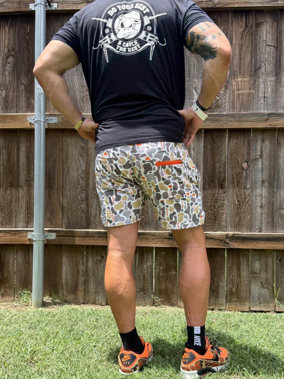 The Construction Camo Athletic Short