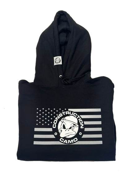 Construction Camo Classic Flag Hoodie