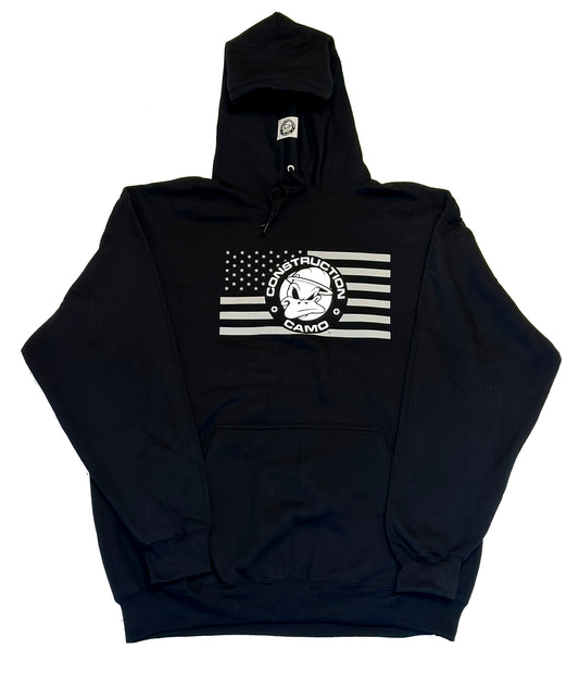 Construction Camo Classic Flag Hoodie